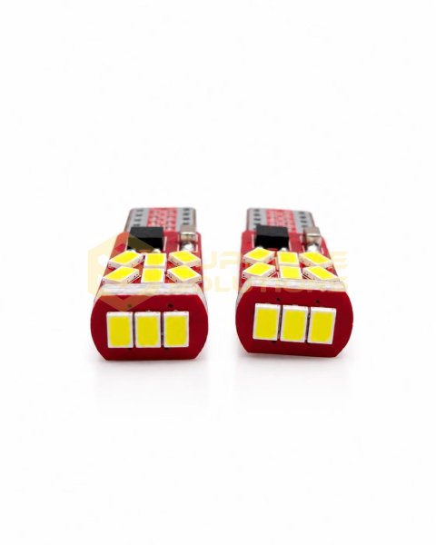 Світлодіодна LED лампа OPTIVUS T10 W5W 12-24V 3020-15SMD CANBUS Білий