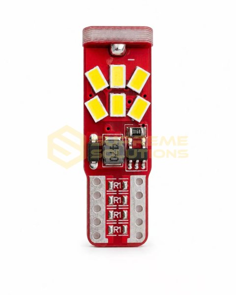 Світлодіодна LED лампа OPTIVUS T10 W5W 12-24V 3020-15SMD CANBUS Білий