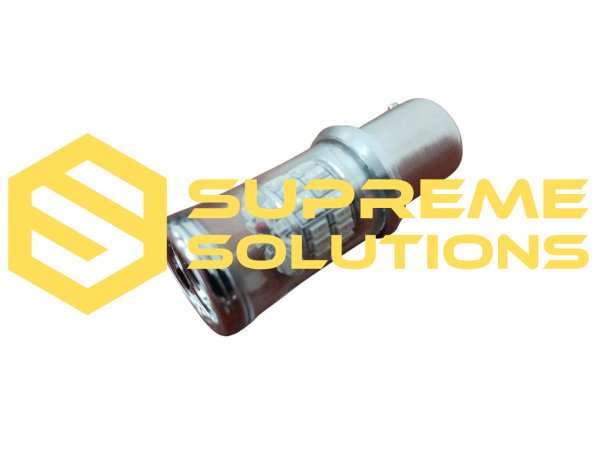 1156-3014-48SMD 12–24V Yellow – BA15s LED bulb for red lens turn signals