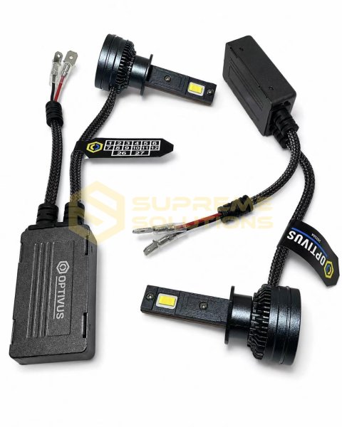 Світлодіодна LED лампа OPTIVUS S-8 MINI H1 55W 11000LM 4300K CANBUS