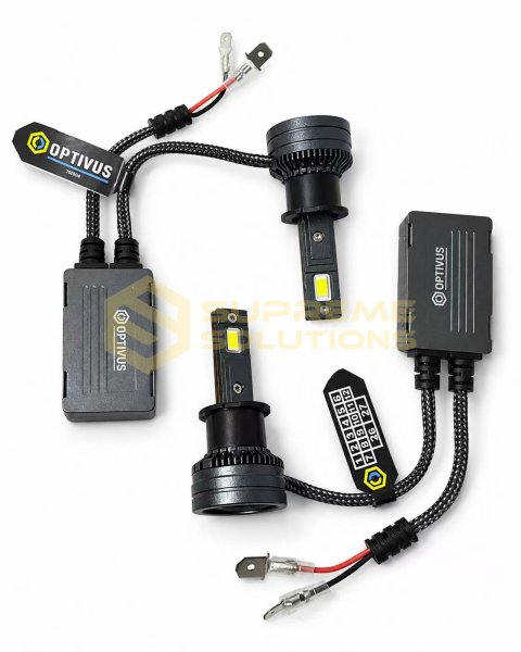 Світлодіодна LED лампа OPTIVUS S-8 MINI H3 55W 11000LM 4300K CANBUS