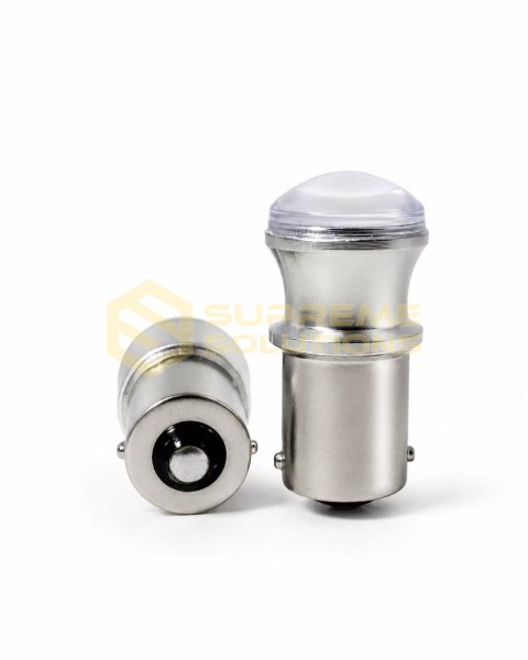 Светодиодная лампа 1156-3030-9SMD 12V | Одноконтактная | Белая | Аналог R5W, R10W, P21W