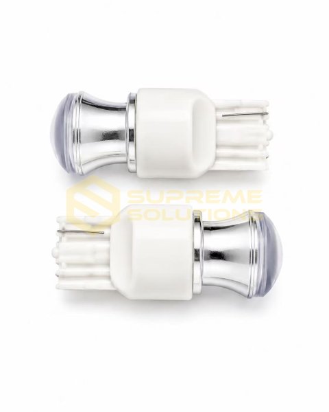 LED лампа 7440-3030-9SMD 12V | Безцокольная | Аналог W21W | Белый свет