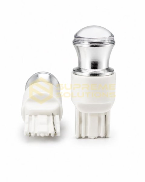 LED лампа 7440-3030-9SMD 12V | Безцокольная | Аналог W21W | Белый свет