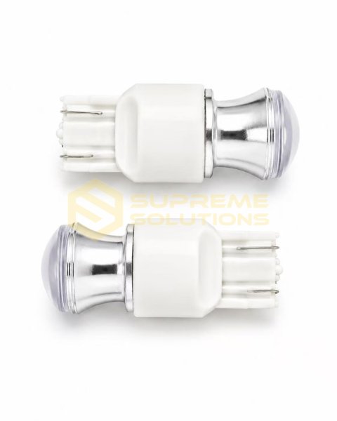 LED лампа 7443-3030-9SMD 12V | Двоконтактна | Безцокольна | Аналог W21/5W