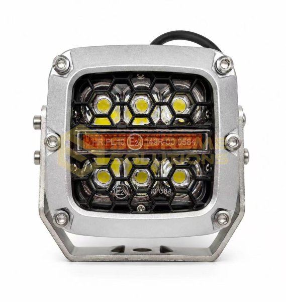 LED додаткове світло 60W 12-24V Біле світло + Жовтий стробоскоп OPTIVUS Off-Road