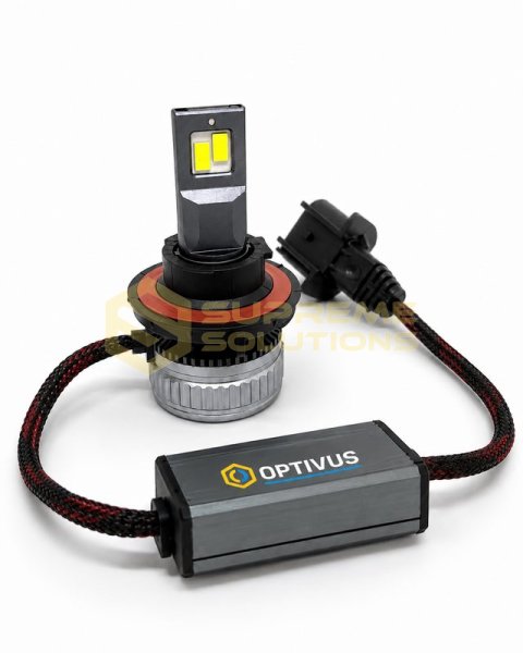 9-20V H13 (9008) LED лампы OPTIVUS 65W 15000Lm 6000K CANBUS CSP