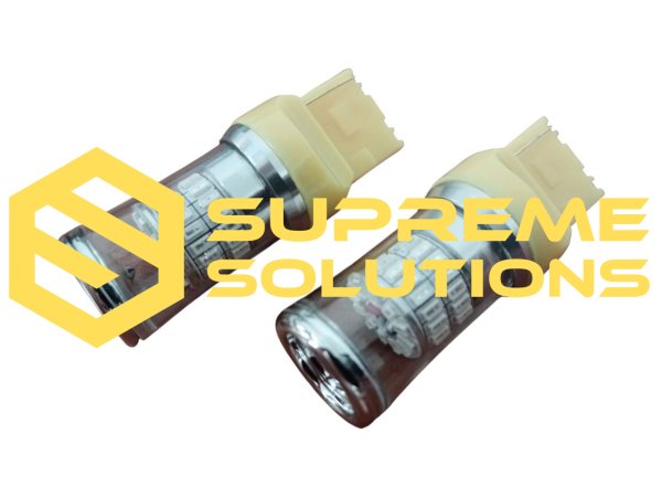 7440-3014-48SMD Yellow LED Bulb 12–24V – Single-contact for US Vehicles with Red Tail Lights