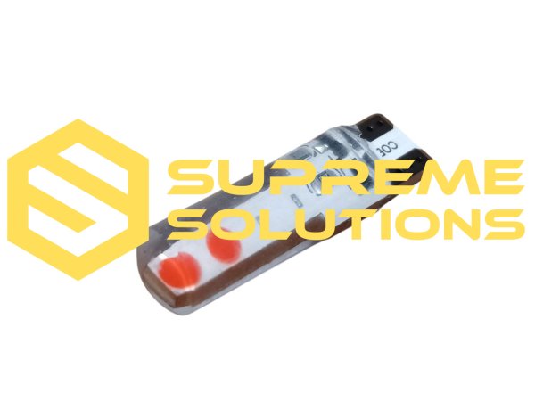 12V LED-лампа T10-COB-8 FLASH (аналог W5W) — ефектний колірний акцент Червоний/Синій