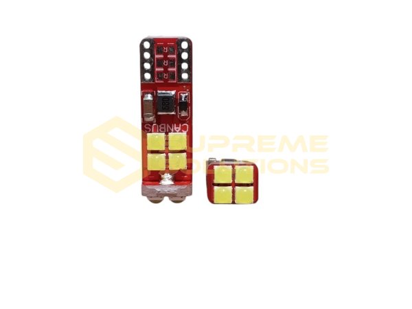 12-24V LED-лампа T10-3030-12SMD CREE CANBUS — максимум потужності в габаритах