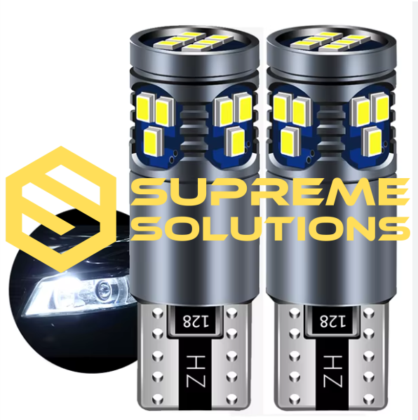 9-15V Преміум LED-лампа T10-2016-18SMD з драйвером Philips та CANBUS (аналог W5W)
