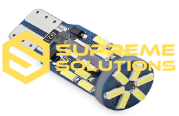 LED лампа T10-4014-30SMD 12–24V | Білий | Super CANBUS | W5W