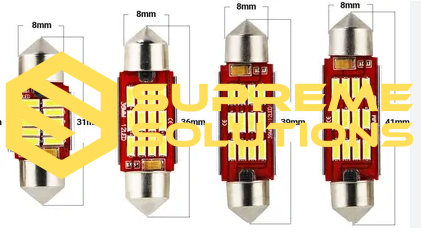 12V FS-4014-12SMD 36MM драйвер CANBUS (аналог лампи C5W) Білий