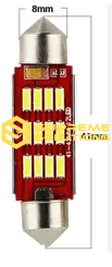 12V FS-4014-12SMD 41MM драйвер CANBUS (аналог лампи C5W) Білий