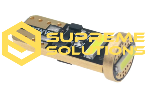 LED лампа T10-7020-3SMD Korean Chip 12–24V Super CANBUS (аналог W5W) – Білий