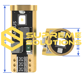 9-30V Світлодіодна лампа T10 Osram 3SMD CANBUS (аналог W5W)