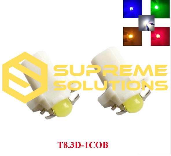 T5 BX8.3d LED Bulb – COB Technology for Dashboard 12V White
