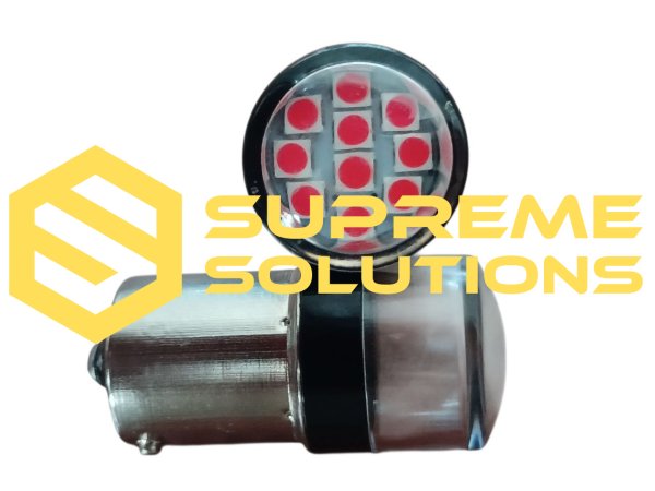 1156-3030-10SMD Samsung – 24V Red Single-Contact LED Bulb