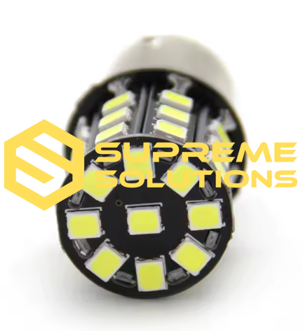 1156-3030-28SMD LED Bulb 12V | Single Contact | White | Supreme Solutions