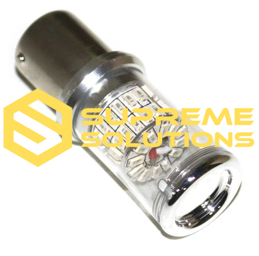 1157-3014-48SMD 12–24V Yellow – Dual-contact BAY15d LED bulb for US vehicles