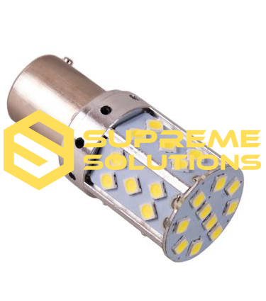 LED Bulb 1156-3030-35SMD 12–24V White BA15s – Powerful P21W Replacement