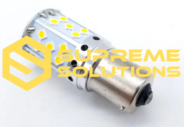 LED Bulb 1156-3030-35SMD 12–24V White BA15s – Powerful P21W Replacement