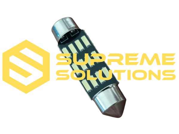 FS-4014-12SMD 41 mm LED Bulb (C5W) — 12V, White 6000K