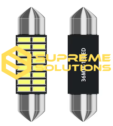 FS-4014-16SMD 36 mm LED Bulb (C5W) — 12V, White 6000K