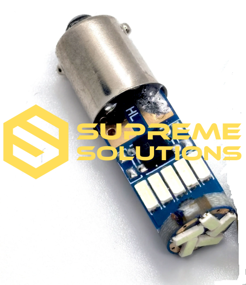 T4-4014-15SMD CANBUS LED Bulb (T4W) — 12V, Blue Light