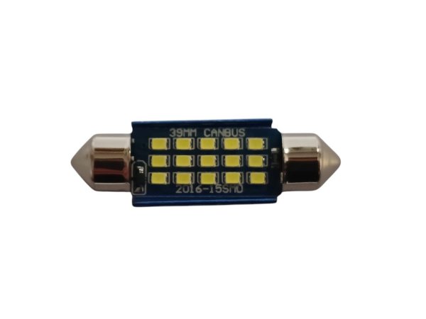 9-24V FS-2016-15SMD 36MM Philips драйвер CANBUS (аналог лампи C5W) Білий