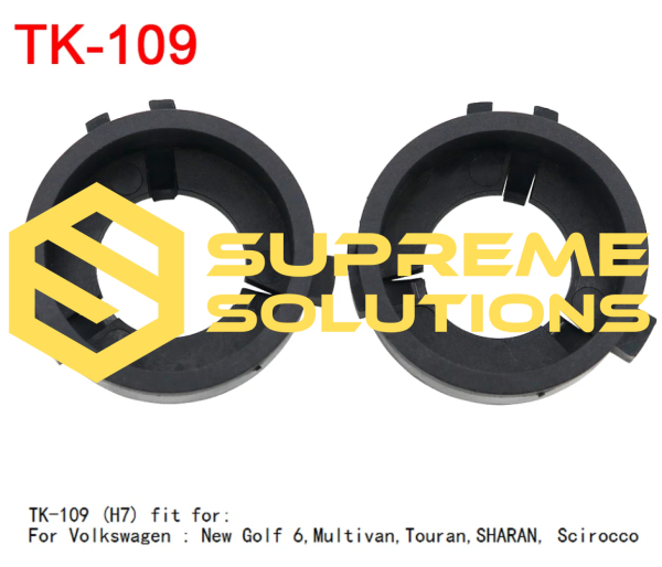 TK-109 Adapter for H7 LED Bulbs — VW Golf, Jetta, Passat, Skoda Octavia