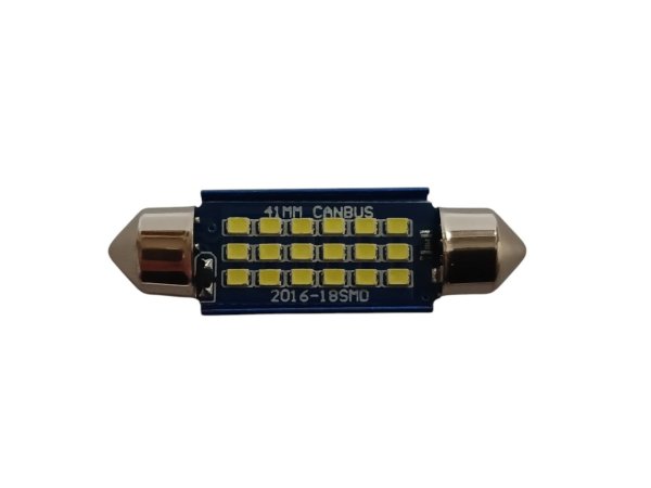 9-24V FS-2016-18SMD 41MM Philips драйвер CANBUS  (аналог лампи C5W) Білий