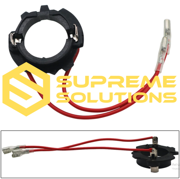 Adapter TK-119A for LED Bulbs H7 with Wire — VW Golf 5, Mercedes-Benz Vito, and more