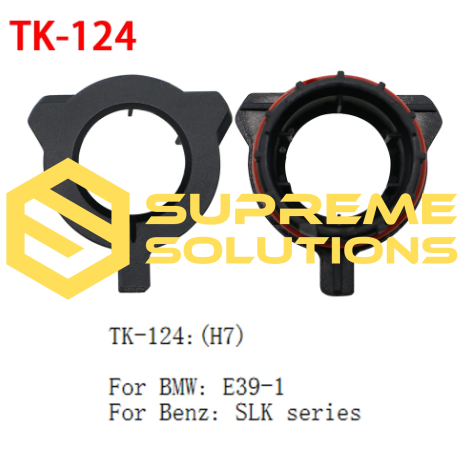 Adapter TK-124 for LED Bulbs H7 — BMW E39-1, Mercedes SLK