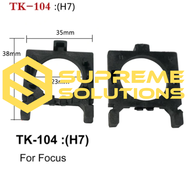 Adapter TK-104 for LED and Xenon Bulbs H7 — Ford Focus, Fiesta