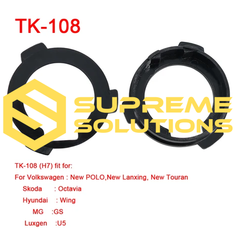Adapter TK-108 for LED and Xenon Bulbs H7 — Skoda, VW, MG